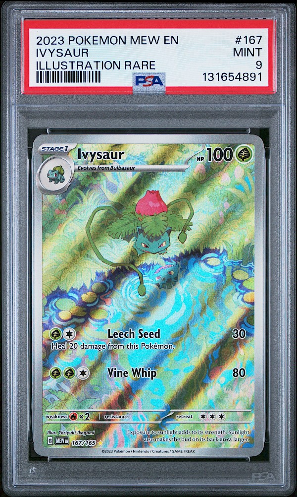 Ivysaur (PSA 9) - 167/165 (Pok&eacute;mon 151)