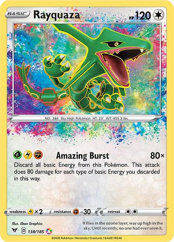Rayquaza - 138/185 (Vivid Voltage)