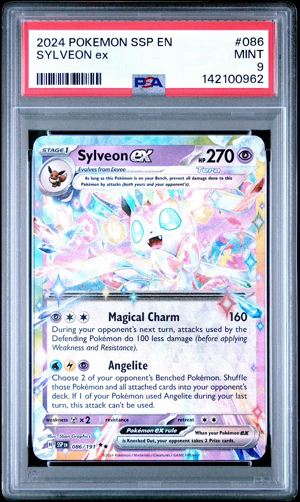 Sylveon EX (PSA 9) - 086/191 (Surging Sparks)