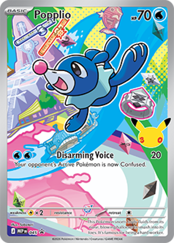 Popplio - 045 (Mega Evolution Promos)