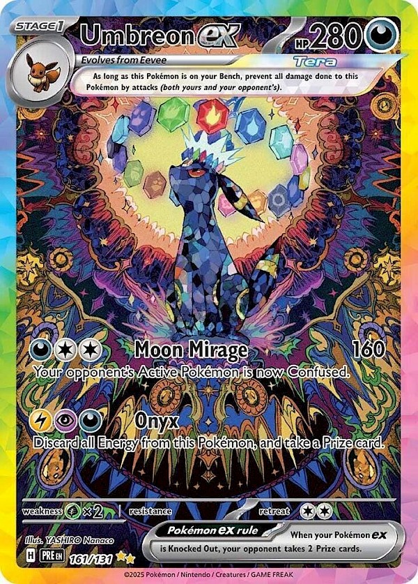 Umbreon EX - 161/131 (Prismatic Evolutions)