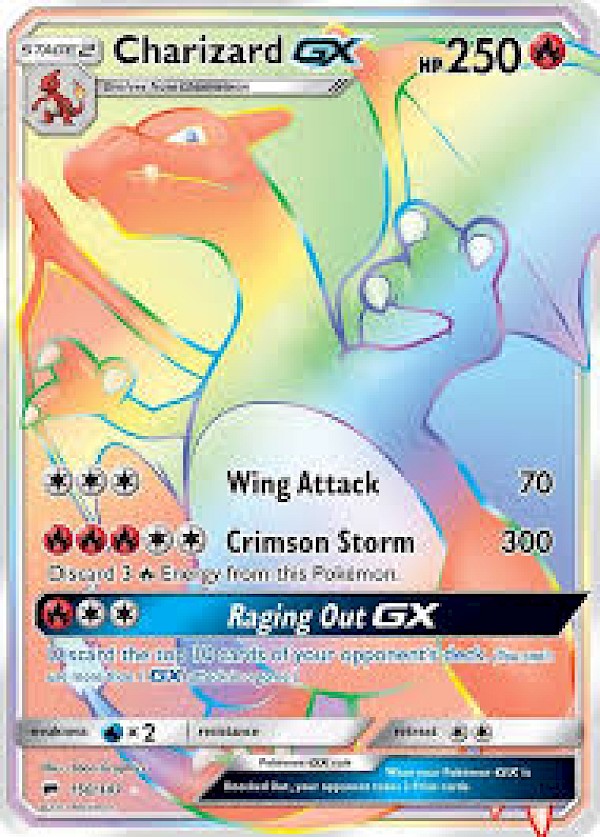 Charizard GX (Secret) - 150/147 (Burning Shadows)