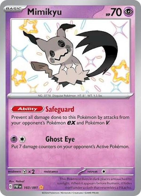 Mimikyu - 160/091 (Paldean Fates)