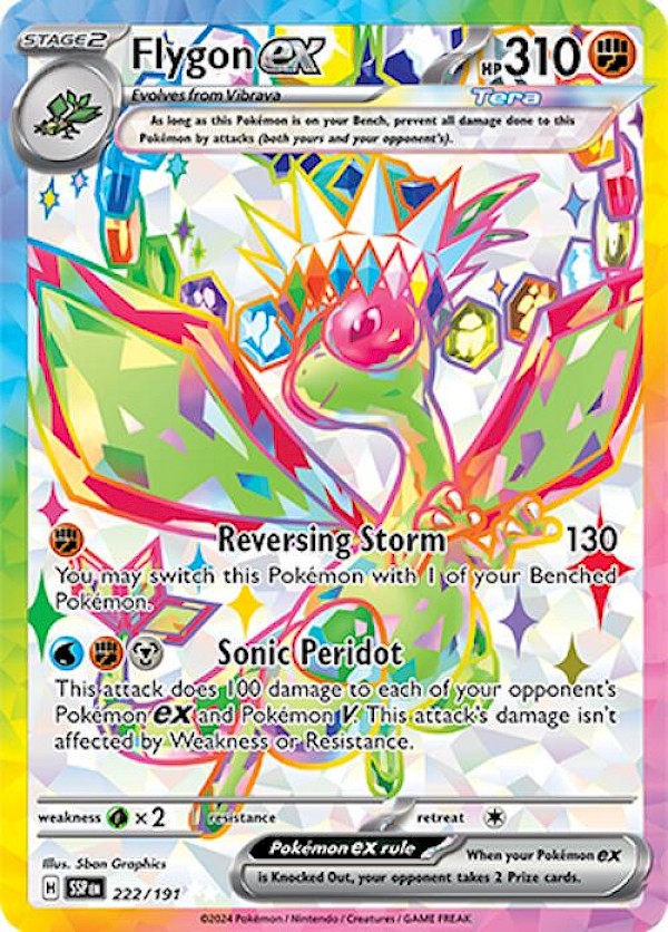 Flygon EX - 222/191  (Surging Sparks)