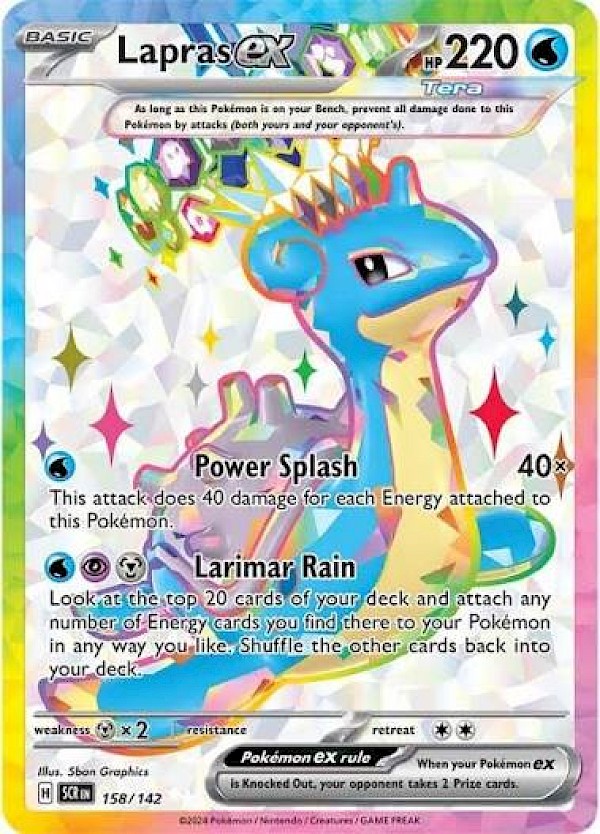 Lapras EX - 158/142 (Stellar Crown)
