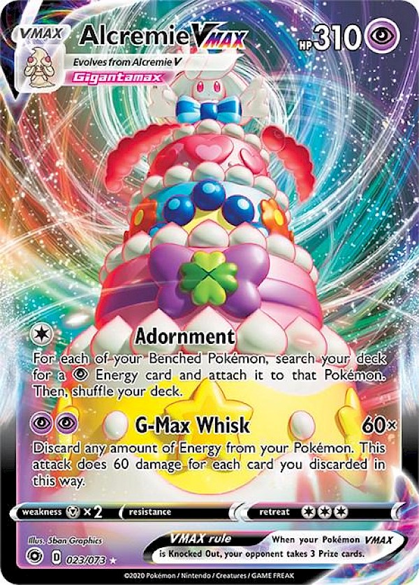 Alcremie VMAX - 023/73 (Champion's Path)