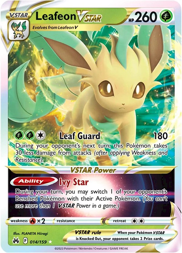 Leafeon VSTAR - 014/159 (Crown Zenith)