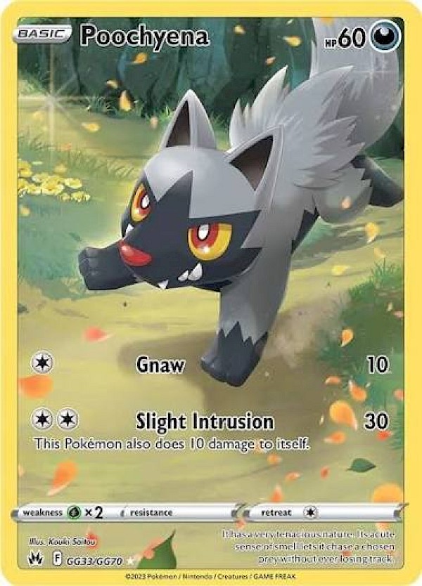 Poochyena - GG33/GG70 (Crown Zenith: Galarian Gallery)