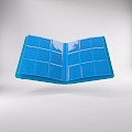 GameGenic: 18 Pocket Prime Binder - Blue (360)