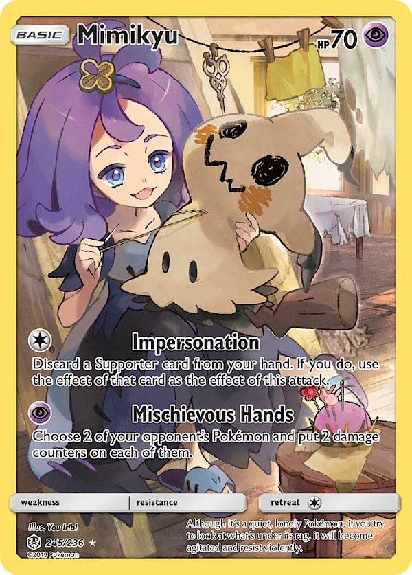 Mimikyu (Secret) - 245/236 (Cosmic Eclipse)