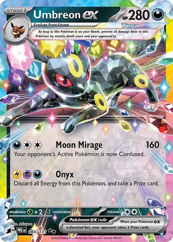 Umbreon EX - 060/131 (Prismatic Evolutions)
