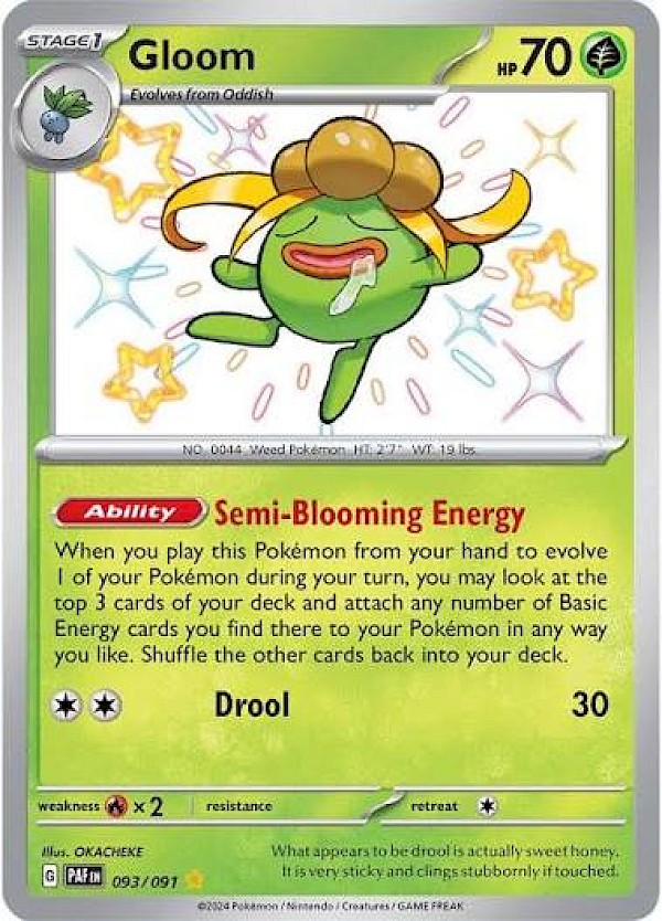 Gloom - 093/091 (Paldean Fates)