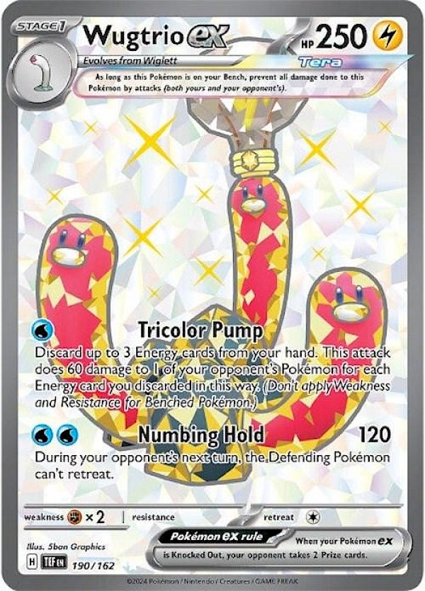 Wugtrio EX - 190/162 (Temporal Forces)