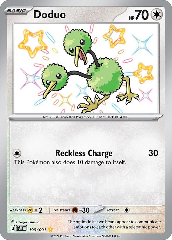 Doduo - 199/091 (Paldean Fates)
