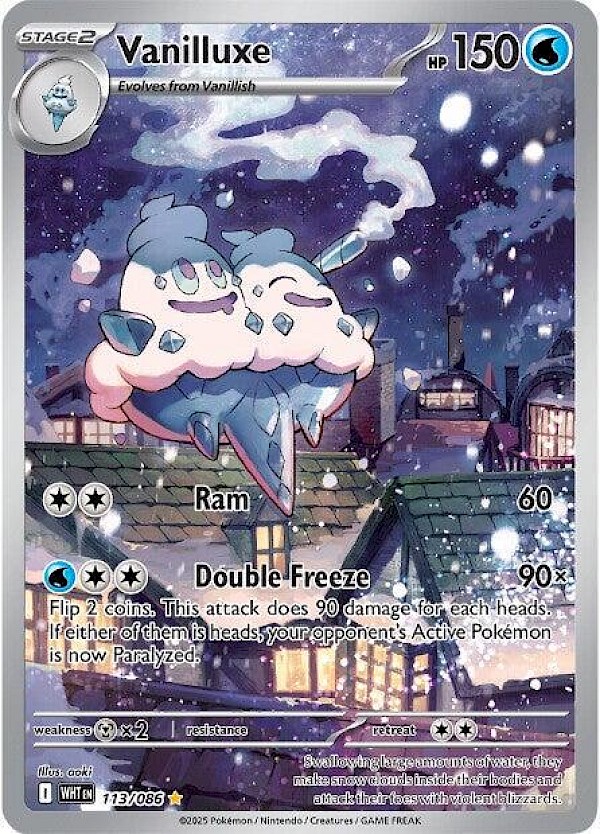 Vanilluxe - 113/086 (White Flare)