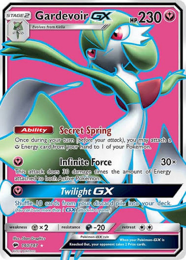 Gardevoir GX - 140/147 (Burning Shadows)