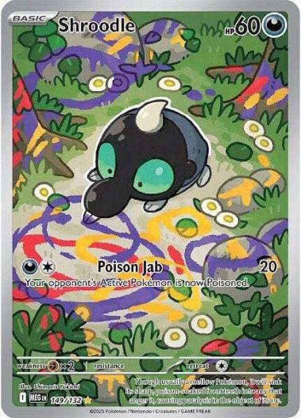 Shroodle - 149/132 (Mega Evolution)
