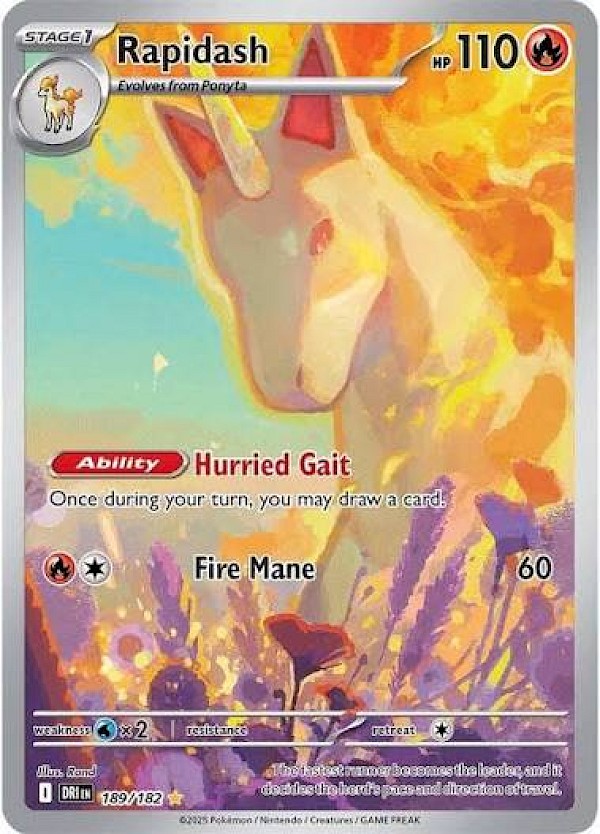 Rapidash - 189/182 (Destined Rivals)