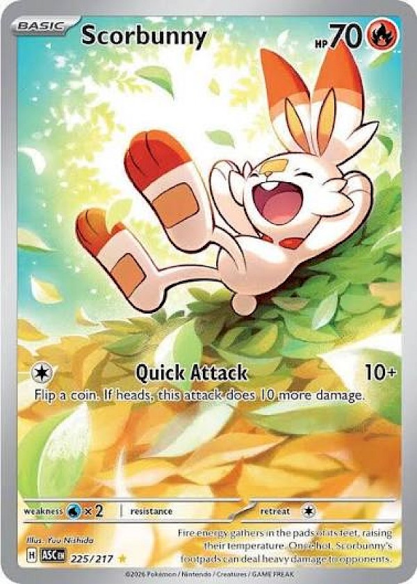 Scorbunny - 225/217 (Ascended Heroes)