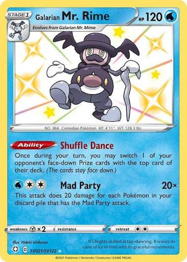 Galarian Mr. Rime - SV021/SV122 (Shining Fates: Shiny Vault)