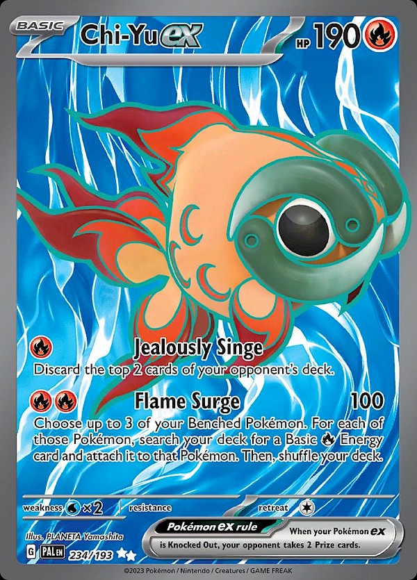 Chi-Yu EX - 234/193 (Paldea Evolved)