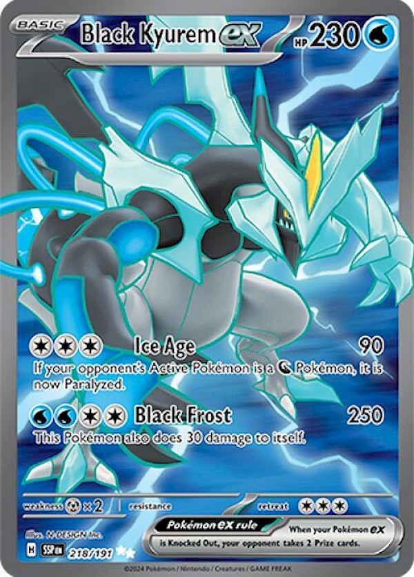 Black Kyurem EX - 218/191 (Surging Sparks)