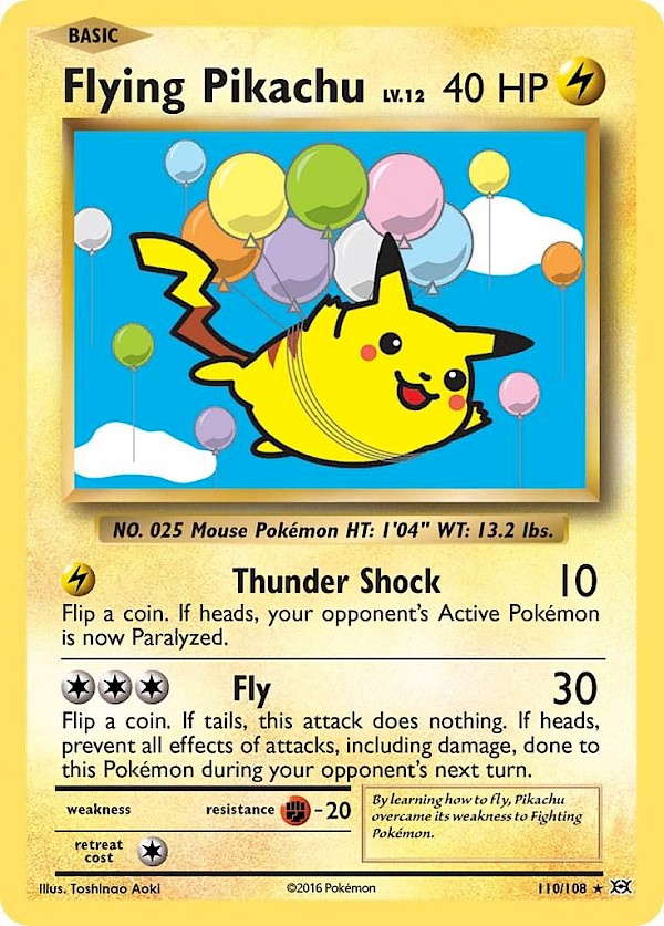 Flying Pikachu - 110/108 (Evolutions)
