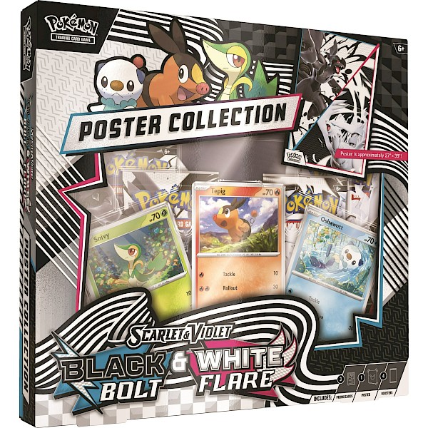 Pok&eacute;mon: Black Bolt and White Flare Poster Collection