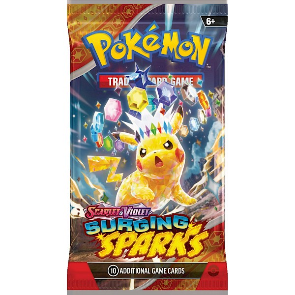 Pok&eacute;mon: Surging Sparks Booster Pack