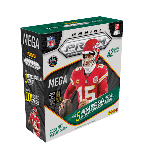 NFL 2025 Prizm Mega Box