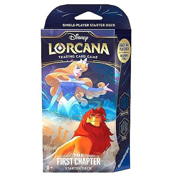 Ravensburger Disney Lorcana: The First Chapter TCG Starter Deck Sapphire and Steel
