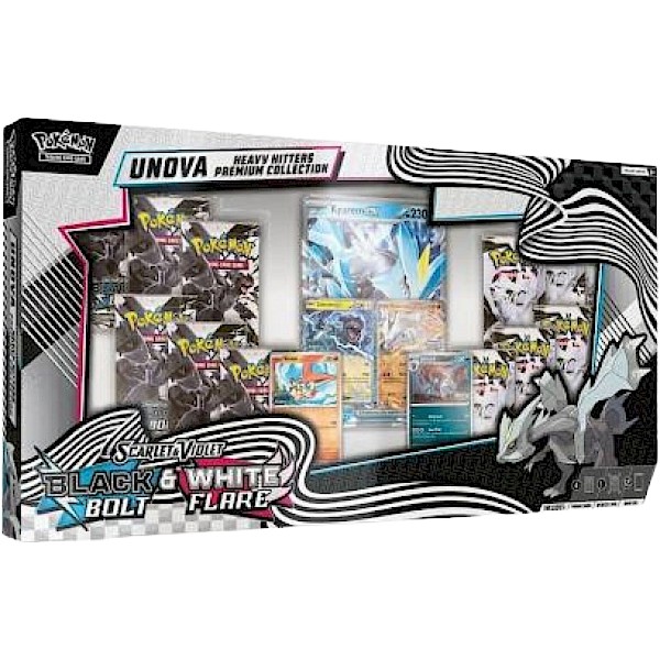 Pok&eacute;mon:  Unova Heavy Hitters Black Bolt and White Flare Premium Collection