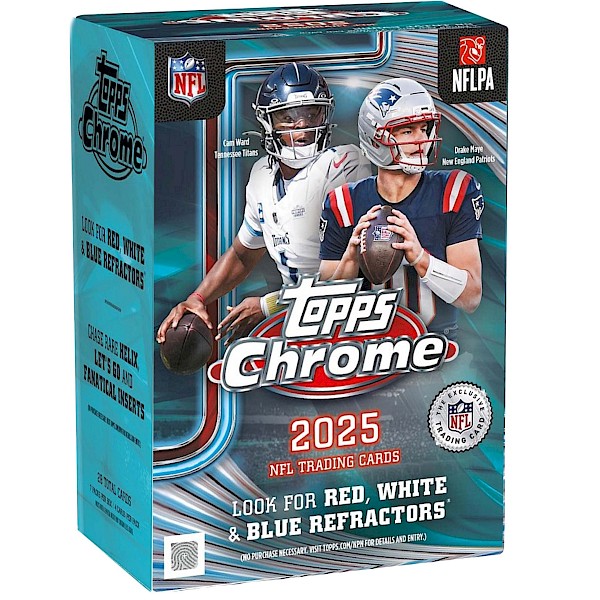 Topps Chrome: NFL 2025 Blaster