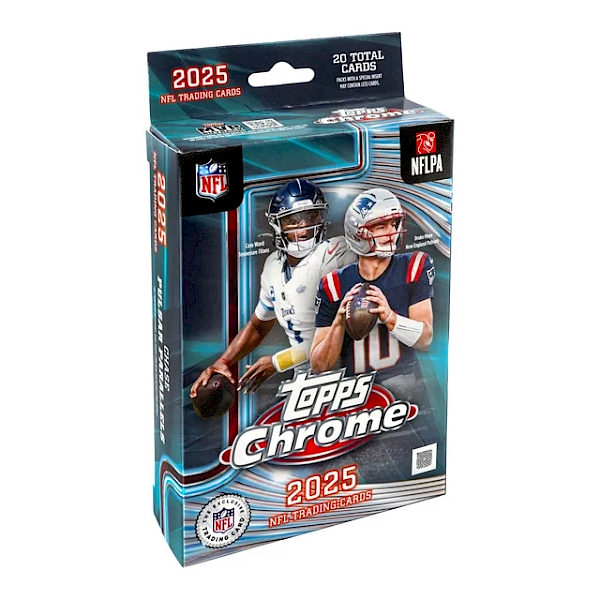 Topps Chrome 2025 NFL hanger