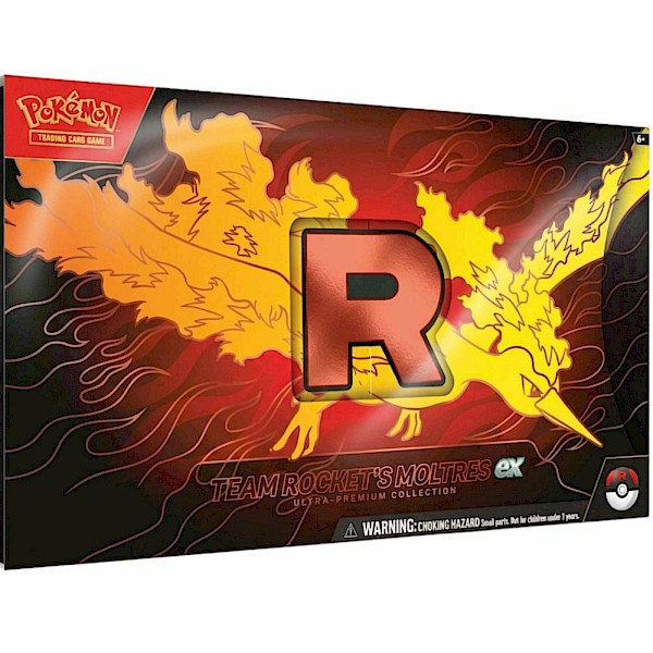 Pokemon: Team Rocket's Moltres ex Ultra Premium Collection