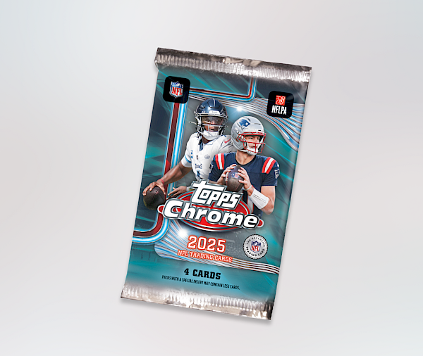 Topps Chrome: 2025 NFL Booster Pack