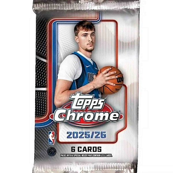 Topps Chrome: 2025-26 Basketball Retail Pack