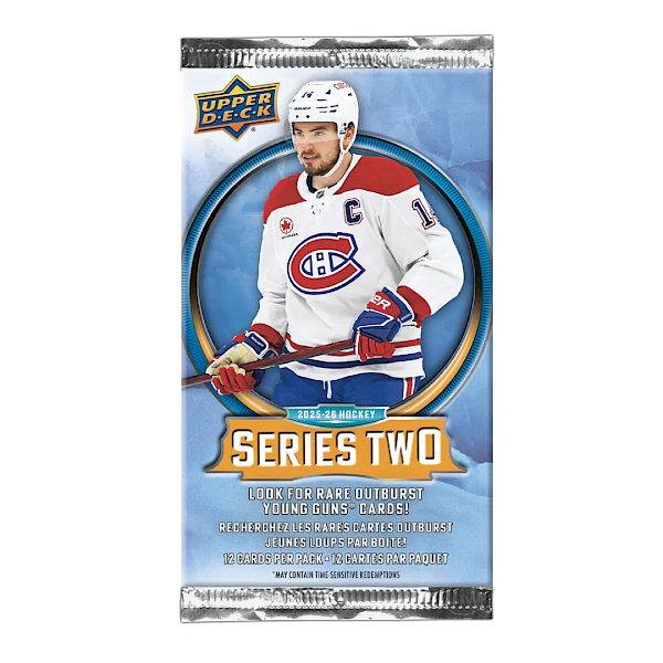 Upper Deck: 2025-26 Hockey Series Two Retail Pack