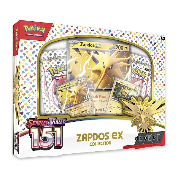Pok&eacute;mon: 151 - Zapdos EX Collection