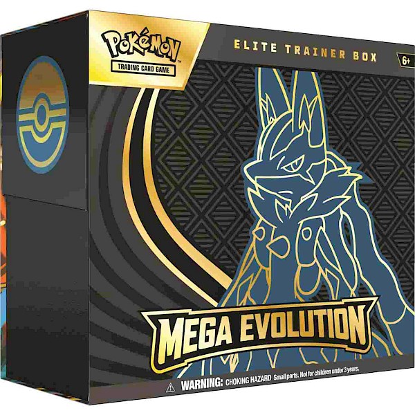Pokemon: Mega Evolution Elite Trainer Box - Lucario Ex