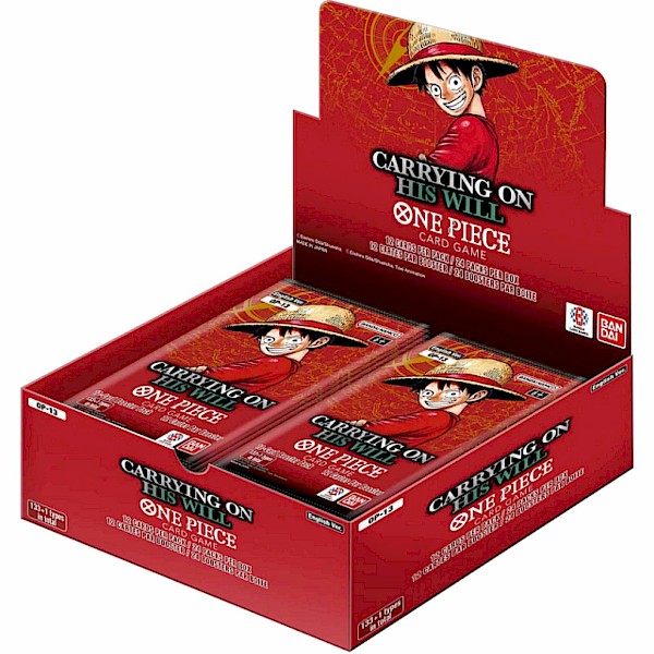 One Piece: OP-13 Carrying On His Will Booster Box