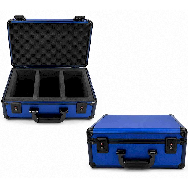 Evoretro X: Graded Card Case - 3 Rows (Blue)