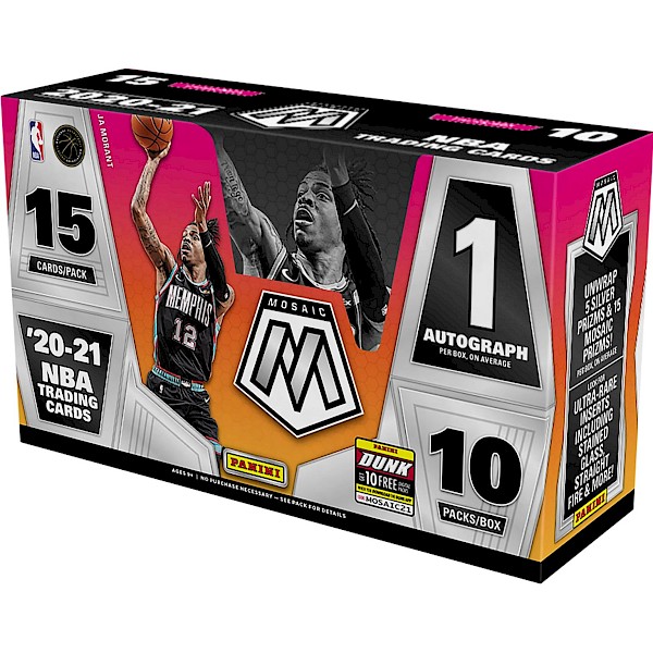 Panini: 2020-21 Mosaic Basketball Hobby Box