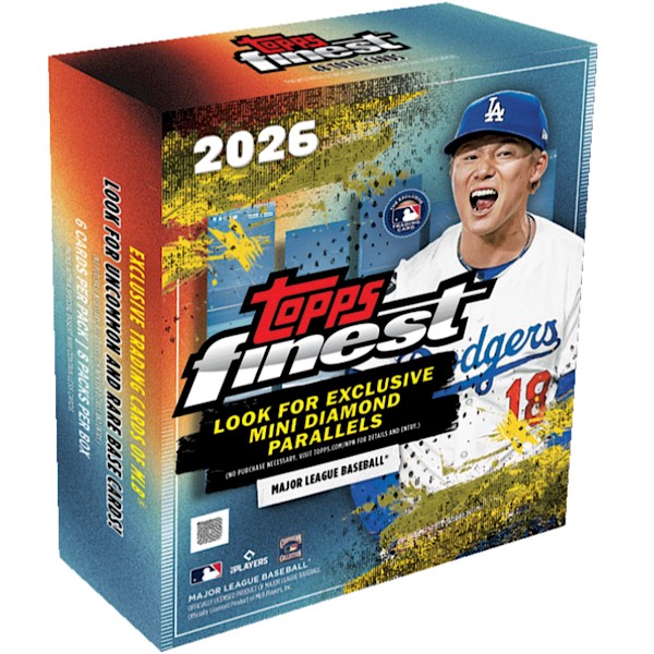 2026 Topps Finest Baseball Mega Box