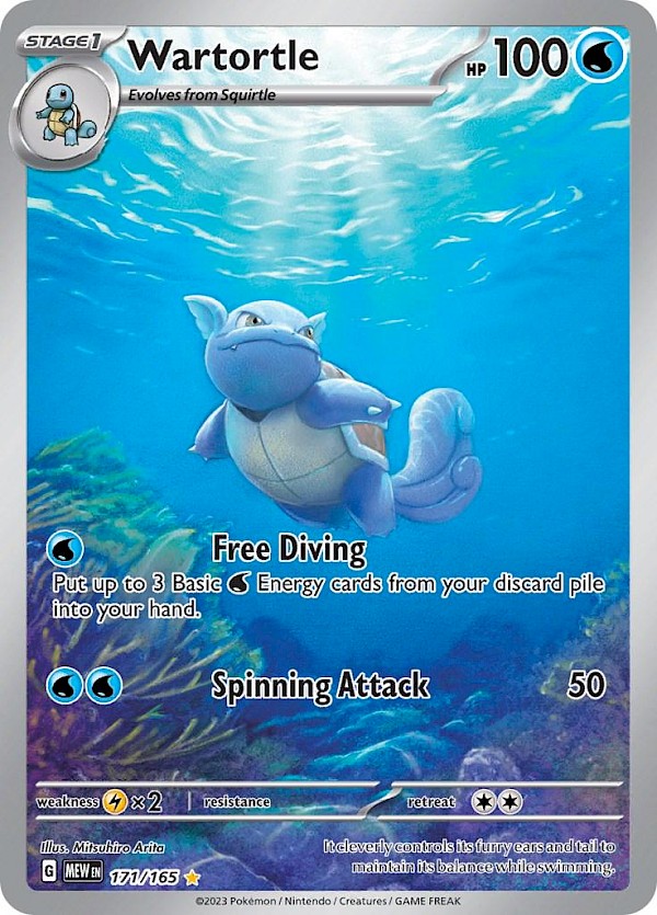 Wartortle - 171/165 (Pok&eacute;mon 151)