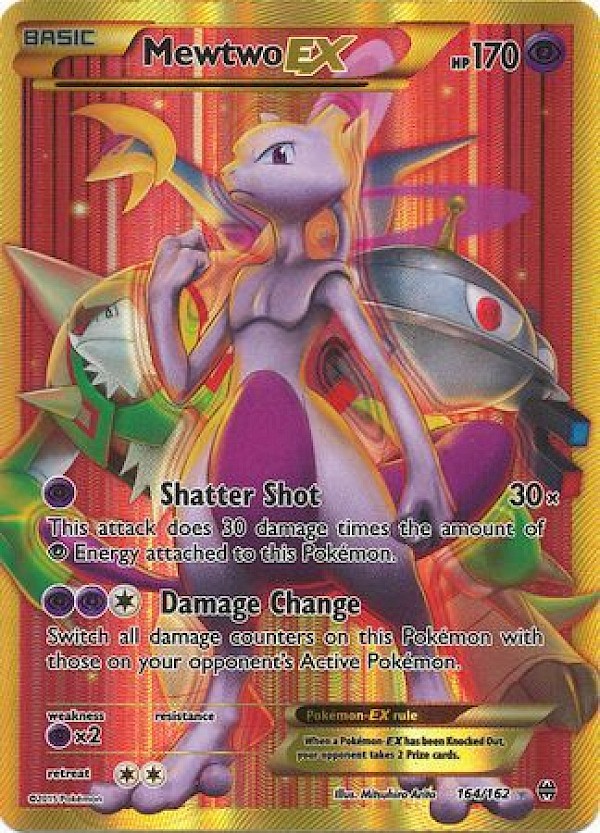 Mewtwo EX (164 Secret Full Art) - 164/162 (BREAKthrough)