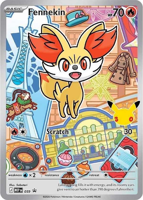Fennekin - 059 (Mega Evolution Promos)