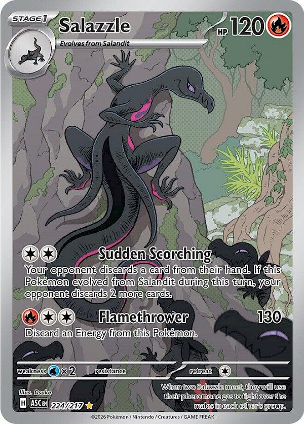Salazzle - 224/217 (Ascended Heroes)