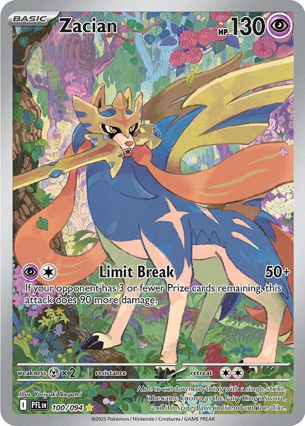 Zacian - 100/094 (Phantasmal Flames)