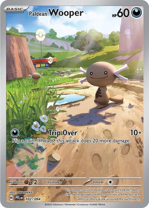 Paldean Wooper - 102/094 (Phantasmal Flames)